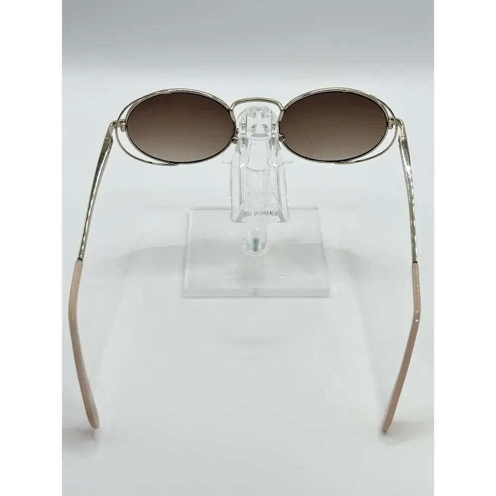 BCBGeneration Aviator Sunglasses Gold Brown Gradient Women BG3014